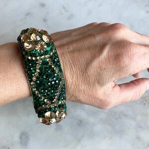 Rhinestone Statement Bangle